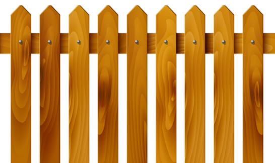 Забор из деревянного штакетника в Голицыно